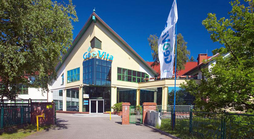 Hotel Geovita Polen Dabki Eingangsbereich